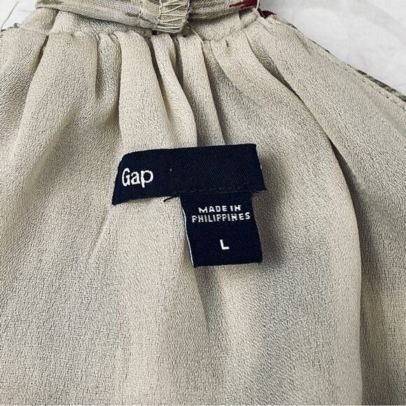 GAP Animal Print Tank Top Size Large - Picture 7 of 9